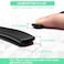 PHITUODA 40 FT Rubber Weather Stripping Door Seal Strip SelfAdhesive DShape Door Weatherstripping Sealers for Doors Windows Easy Cut to Size Black
