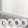 Pushglossy 4 Rolls 118x157 Window Condensation Absorber Strips Weather Stripping Self Adhesive Moisture Absorbent Tape for Windows Water Barrier Seal Reusable Prevents CondensationBeige
