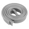 QDOCURO Shower Door T Drip Sweep Angled Framed Sweep 36 Longfit for in Swing or Out Swing Doors Shower Door Bottom Seal for Frameless Shower Door Seal Gray Vinyl