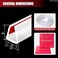 YANRUIPRO Rubber Edge Trim Flexible Baby Proof Edge Trim for Sharp Edge 51680mm U Channel Edge Protector SelfAdhesive Edge Guards for Plywood Glass FlexiGlass 20Ft White Silicone Material
