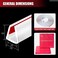 YANRUIPRO Rubber Edge Trim Flexible Baby Proof Edge Trim for Sharp Edge 51680mm U Channel Edge Protector SelfAdhesive Edge Guards for Plywood Glass FlexiGlass 20Ft White Silicone Material