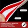 YANRUIPRO Rubber Edge Trim Flexible Baby Proof Edge Trim for Sharp Edge 51680mm U Channel Edge Protector SelfAdhesive Edge Guards for Plywood Glass FlexiGlass 20Ft White Silicone Material