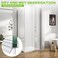 Danmei wying Shower Door Bottom Seal 2Pack PVC Strips with Sweep 36 Long for 3810mm Thick Framless Glass Door to Stop Water Leakage