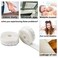 GoosWexmzl Silicone Seal Strip 10M33ft W35mm Weather Stripping Door Window SealDoor Strip Bottom Draft Stopper Transparent