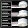 PackYard Silicone Seal Weather Stripping Tape 165 Ft Strip Bottom Draft Insulation Stopper Tape Weatherproof Soundproof for Door or Window Bathroom Shower Glass Gaps35mm5m