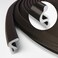 Storystore Door Weather Stripping 39 FT Foam Kerf Weather Stripping Door Seal for Doors and Windows Insulation with Slot Card Frame