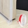 FonsBleaudy T Shape Door Seal Strip for Door Windows GapsDraft Stopper Bottom Sweep Weather Stripping for Energy Saving Noise ReductionEasy Install Transparent 138 W x 98Ft