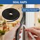 TamBee Tambee SelfAdhesive Soundproofing Weather Stripping for Doors and Windows Brush Weather Strip Door Seal Pile Insulation 38in x 15in x 165ft Black