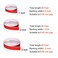 TORRAMI Wide Silicone Weather Stripping 3 inch Width 20 Feet Length Draft Stopper Seal for Barn and Garage Door Under BottomTop Sides White