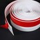 TORRAMI Wide Silicone Weather Stripping 3 inch Width 20 Feet Length Draft Stopper Seal for Barn and Garage Door Under BottomTop Sides White