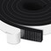 Trisiki 12 in x 12 in High Density Foam Weather Stripping Self Adhesive Seal Tape for Medium Gaps Noise Reduction Weatherproof AntiVibration for Doors and Windows Total 26 Ft