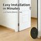 Trisiki Wide Foam Tape Doors Windows Strong Adhesive Easy Install