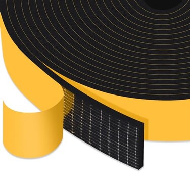 Trisiki Wide Foam Tape Doors Windows Strong Adhesive Easy Install