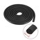 uxcell Foam Rubber Seal Weather Strip 12mm Diameter 3 Meters Long Black