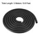 uxcell Foam Rubber Seal Weather Strip 13mm Diameter 3 Meters Long Black