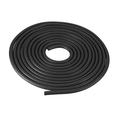 uxcell Foam Rubber Seal Weather Strip 5mm Diameter 3 Meters Long Black