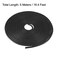 uxcell Foam Rubber Seal Weather Strip 5mm Diameter 5 Meters Long Black