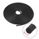 uxcell Foam Rubber Seal Weather Strip 5mm Diameter 5 Meters Long Black