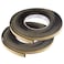 uxcell Sealing Foam Tape 10mm Wide 3mm Thick 5m164ft Long EVA Self Adhesive Weather Strip for Window Door Insulation Pack of 2