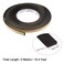 uxcell Sealing Foam Tape 10mm Wide 3mm Thick 5m164ft Long EVA Self Adhesive Weather Strip for Window Door Insulation Pack of 2