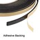 uxcell Sealing Foam Tape 10mm Wide 3mm Thick 5m164ft Long EVA Self Adhesive Weather Strip for Window Door Insulation Pack of 2