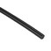 uxcell Silicone Foam Seal Weather Strip 2 mm 20 m 66ft Sponge Rubber Cord Solid Black