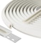 Vannesse VShaped Thin Weather Stripping Door Seal 33FT Small Draft Stopper for Doors Foam Door Gap Filler Insulation Winter SoundproofNoiseReducing LightBlocking Weatherproof Tape for Doors