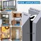 Vannesse VShaped Thin Weather Stripping Door Seal 33FT Small Draft Stopper for Doors Foam Door Gap Filler Insulation Winter SoundproofNoiseReducing LightBlocking Weatherproof Tape for Doors