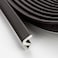 Ravinte Weather Stripping Door Seal Strip Soundproof QShaped Foam for Exterior Door Frame Large Gap Seal Noise Cancelling Easy to Install Brown 26FT