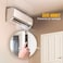 Ravinte Hardware Weather Stripping Door Seal Strip 28FT Soundproofing VShape Door Sealers for Large Gap Brown