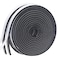 DGSL Weather Stripping Door Seal Strip for Doors and Windows 12In x 14In x 33Ft Foam Insulation Tape Self AdhesiveSound ProofWeatherstripPipe Cooling Air Conditioning Seal Strip