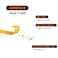 MIKONIYA Weather Stripping Door SealWeather Sealing TapeSoundproofCold InsulationHigh Density CR Foam Insulation Tape for Door Front Door Frame WindowsWhite38 in x 18 in x 50Ft