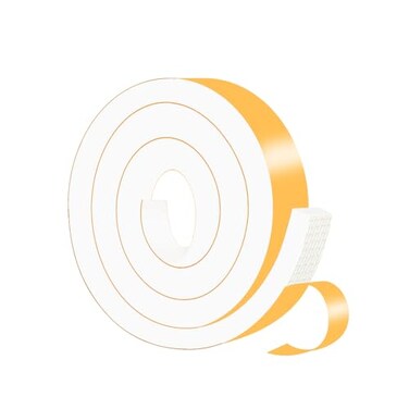 MIKONIYA Weather StrippingWinter Door SealWindow Insulation for WinterInsulation Tape Roll for Insulating Door Frame Window Air Conditioner White White2 in x 1 in x 65Ft