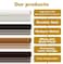 showingo Window Weatherstrip Seal 14 Bulb Bubble Kerf Mount Bulb Gasket Window Weather Stripping Kerf 4 Colors and 5 Length Options 50 White