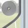 Yomirduy 33 Ft Weather Stripping Door Seal SelfAdhesive Soundproofing Weather Stripping for Sliding Windows and Door Frames 035 Wide x 02 Thick Gray