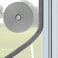 Yomirduy 33 Ft Weather Stripping Door Seal SelfAdhesive Soundproofing Weather Stripping for Sliding Windows and Door Frames 035 Wide x 02 Thick Gray