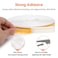 YOUSHARES 525 Feet Long Weather Stripping for Door Insulation Weatherproof Doors and Windows Seal StripCollision Avoidance Rubber SelfAdhesive 525 Ft16m White