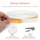 YOUSHARES 525 Feet Long Weather Stripping for Door Insulation Weatherproof Doors and Windows Seal StripCollision Avoidance Rubber SelfAdhesive 525 Ft16m White