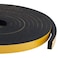 CloudBuyer Neoprene Weather Stripping 2Pack 12 Inch Wide X 14 Inch Thick High Density Foam Tape for Doors Windows Insulation 26 Feet Total 13 FeetRoll