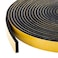 CloudBuyer Foam Seal Tape 3Pack 12 Inch Wide X 18 Inch Thick Neoprene Rubber Weather Stripping for Door Insulation 59 Feet Total 197ft x 3 Rolls