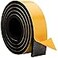 CloudBuyer Neoprene Foam Weather Stripping 2 Inch Wide X 38 Inch Thick Door Jamb Seal Strip with Adhesive Backing for Doors Windows Total 65 Feet Long