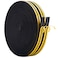 CloudBuyer Door Weather Stripping Soundproof Insulation Seal Strip for Windows with SelfAdhesive Protection Black 66Ft