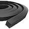 CloudBuyer 13Ft NBRPVC Air Conditioner Foam Seal Insulating Strip 2 Roll 1 x 1 Inch 65 Feet Long Heavy Duty Window Seal Weather Stripping with High Resilience NoAdhesion