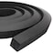CloudBuyer 13Ft NBRPVC Air Conditioner Foam Seal Insulating Strip 2 Roll 1 x 1 Inch 65 Feet Long Heavy Duty Window Seal Weather Stripping with High Resilience NoAdhesion