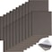 Zonon SelfAdhesive Door Corner Seals Door Weather Stripping Draft Stopper Sealing Frame Foam for Weather Protection Isolation of NoiseTraditionalDark Brown20 Pcs
