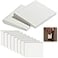 Zonon SelfAdhesive Door Corner Seals Door Weather Stripping Draft Stopper Sealing Frame Foam for Weather Protection Isolation of NoiseTraditionalWhite8 Pcs
