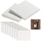 Zonon SelfAdhesive Door Corner Seals Door Weather Stripping Draft Stopper Sealing Frame Foam for Weather Protection Isolation of NoiseTraditionalWhite8 Pcs