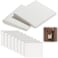 Zonon SelfAdhesive Door Corner Seals Door Weather Stripping Draft Stopper Sealing Frame Foam for Weather Protection Isolation of NoiseTraditionalWhite8 Pcs
