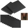 Zonon SelfAdhesive Door Corner Seals Door Weather Stripping Draft Stopper Sealing Frame Foam for Weather Protection Isolation of NoiseTraditionalBlack8 Pcs