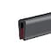 Protalwell Rubber Edge Trim SelfAdhesive Rubber Edge Trim Edge Protector for Sheet Metal EPDM Material Fit 11615mm Length 20Ft Black Color